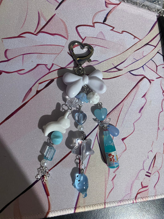 Coloured keychain